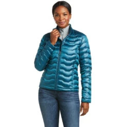 Ariat Z Nt Jacket Ideal 3.0 Down W22 Iridescent Eurasian Teal Ladies