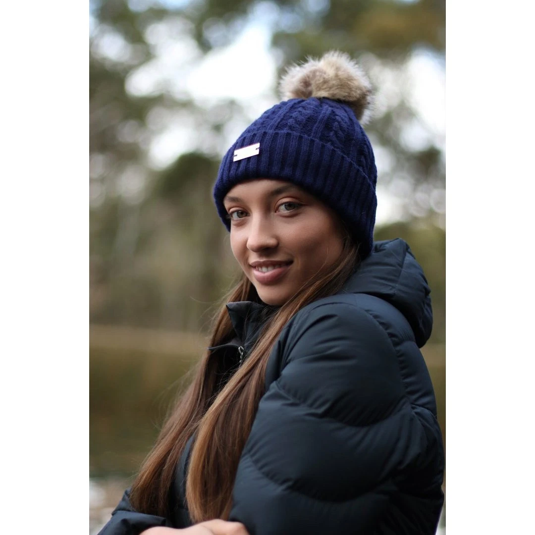 HLH Equestrian Apparel Luxe Fleece Winter Beanie - Image 3
