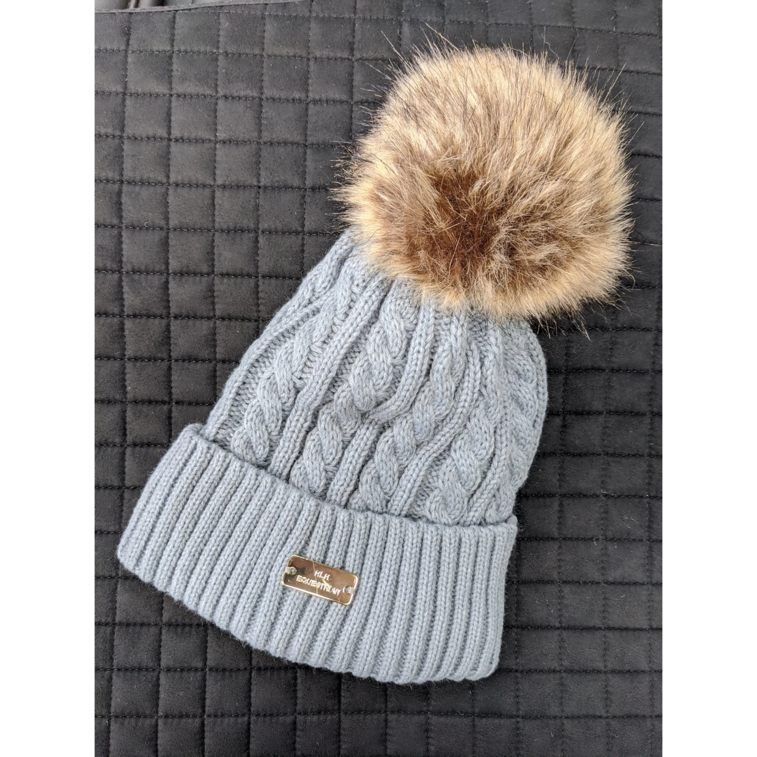 HLH Equestrian Apparel Luxe Fleece Winter Beanie - Image 6